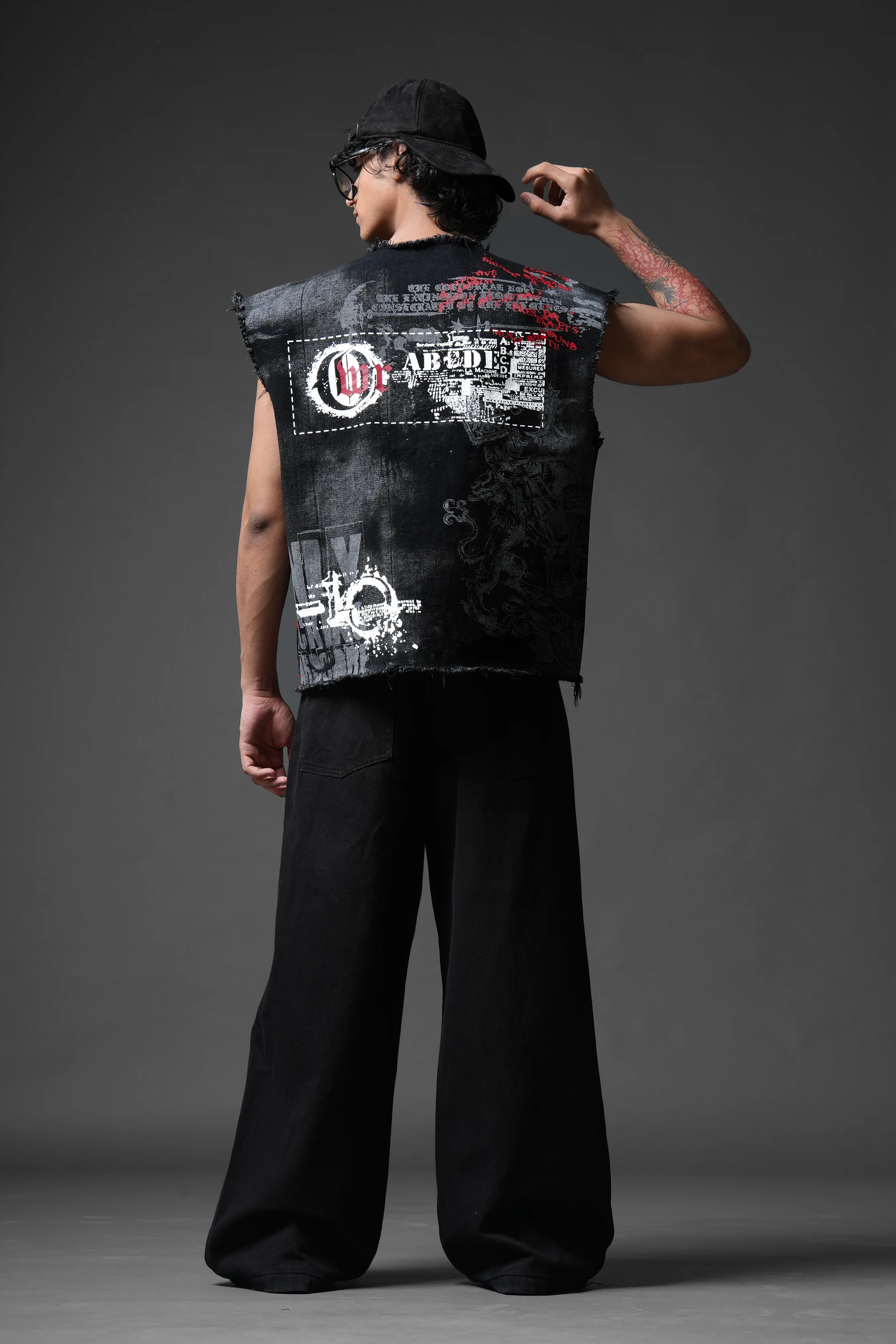 Bleeding Silence Denim Tank - Image 10
